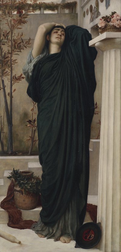 Elettra alla tomba di Agamennone da Frederic Leighton