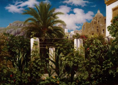 Giardino di una Locanda, Capri da Frederic Leighton