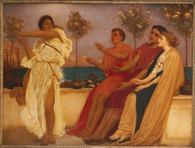 Ragazza greca che danza da Frederic Leighton