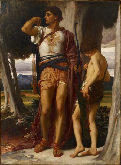 Il segno di Jonathan per David da Frederic Leighton
