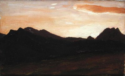 Paesaggio con colline da Frederic Leighton
