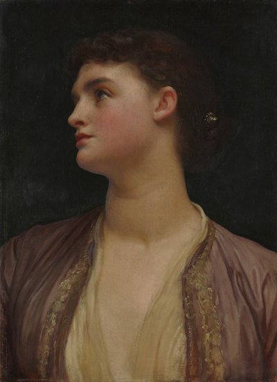 Lucia, probabilmente fine anni 1870 da Frederic Leighton