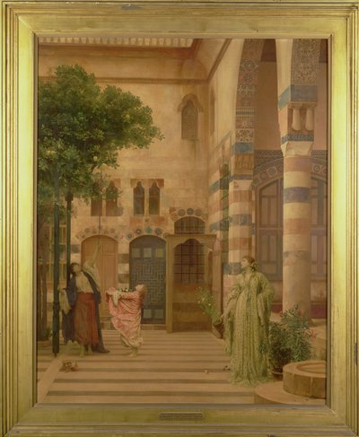 Vecchia Damasco: Quartiere ebraico o raccolta di limoni, c.1873-1874 da Frederic Leighton