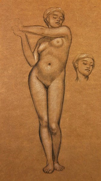 Studio per ragazza spagnola da Frederic Leighton