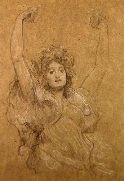 Studio di una ragazza danzante da Frederic Leighton