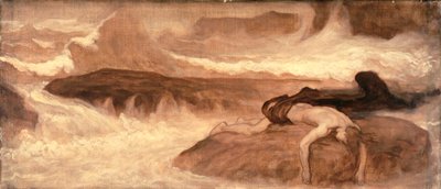 La morte di Leandro, predella del pannello L