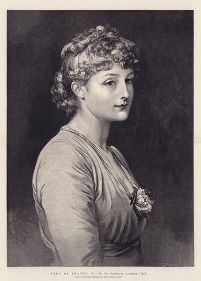 Tipo di bellezza, VI da Frederic Leighton