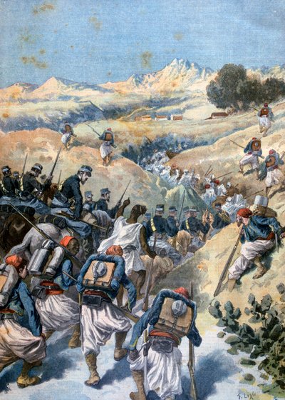 Battaglia con i briganti, Algeria da Frederic Lix