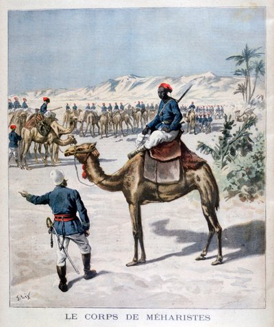 Corpo dei Meharisti, 1894 da Frederic Lix