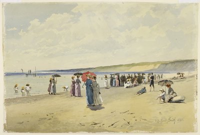 La spiaggia, 1888 da Frederic Marlett Bell Smith