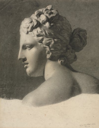 Studio di un calco in gesso a la bosse da Frederic Millet
