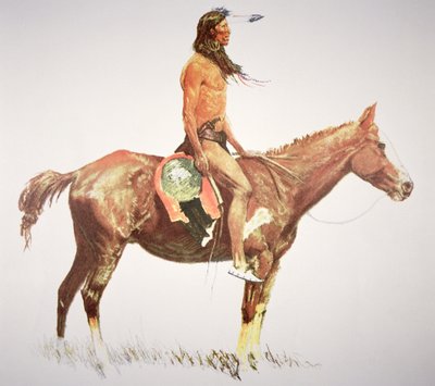 Un coraggioso Cheyenne da Frederic Remington