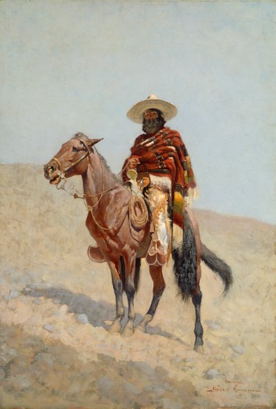 Un Vaquero Messicano da Frederic Remington