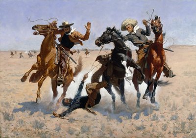 Aiutando un Compagno, c.1890 da Frederic Remington