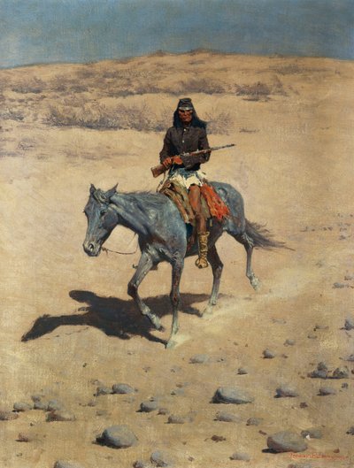Scout Apache da Frederic Remington