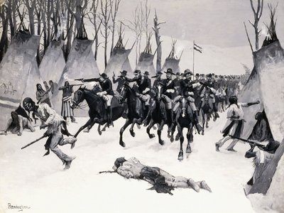 Battaglia di Washita da Frederic Remington