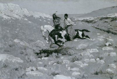 Cerimonia del cavallo più veloce, c.1900 da Frederic Remington