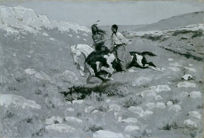 Cerimonia del cavallo più veloce, c. 1900 da Frederic Remington
