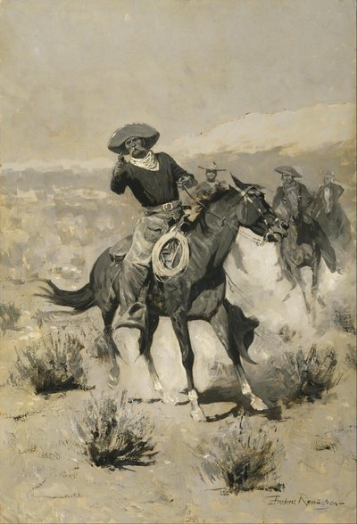 Giorni di battaglia ("Mani in alto!") da Frederic Remington