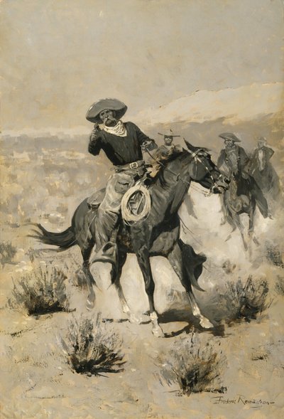 Giorni di battaglia ("Mani in alto!") da Frederic Remington