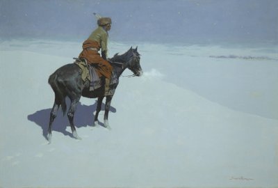 Amici o nemici? da Frederic Remington