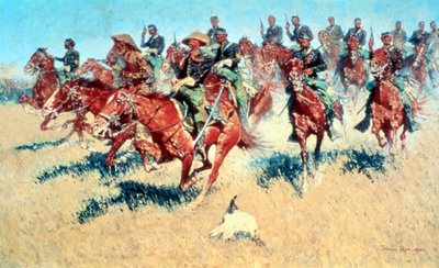 Sulle Pianure Meridionali, 1907 da Frederic Remington