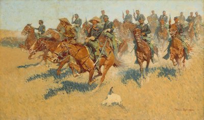 Sulle pianure meridionali da Frederic Remington