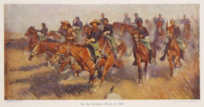 Sulle pianure meridionali nel 1860, pub.1909 da Frederic Remington