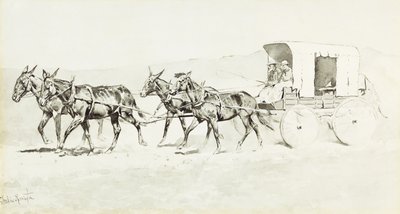 Uno dei Palchi di Williamson (c.1892) da Frederic Remington