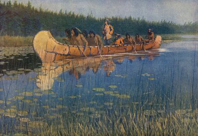 Pierre-Esprit Radisson. Frederic Remington. da Frederic Remington