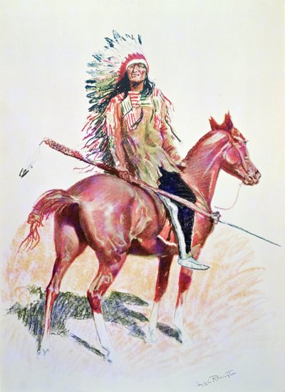 Capo Sioux da Frederic Remington