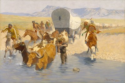 Gli emigranti, c.1904 da Frederic Remington