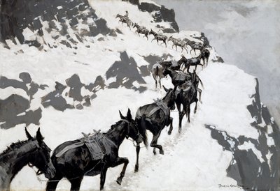 Il pacchetto Mule da Frederic Remington