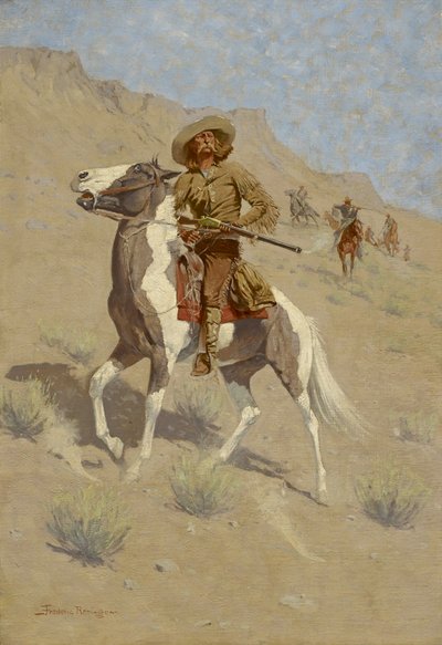 La sentinella, c. 1902 da Frederic Remington