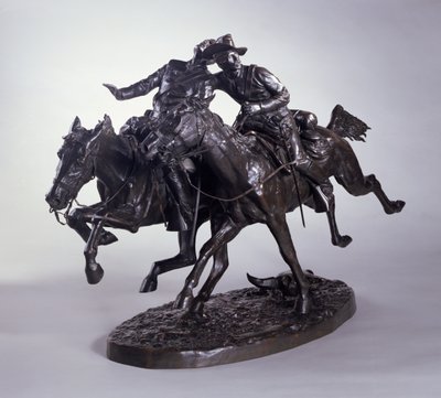Il Bunkie Ferito da Frederic Remington