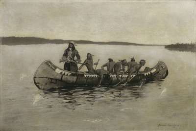 Un imbarco fatale da Frederic Remington