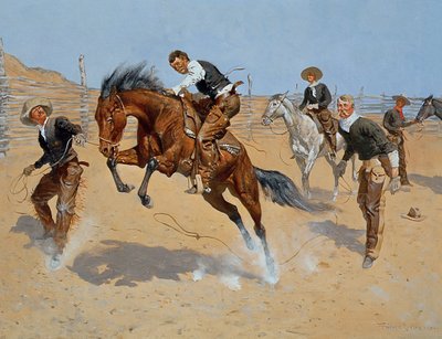 Lascialo andare, Bill, c.1893 da Frederic Remington