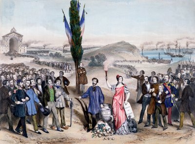 Suffragio universale, 1850 da Frederic Sorrieu
