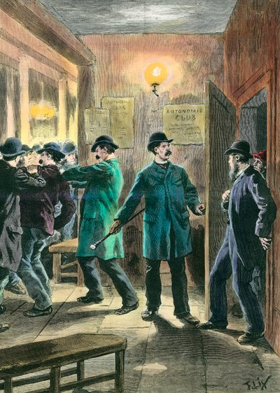 Anarchici in Inghilterra: la polizia arresta al club autonomista di Londra da Frederic Theodore Lix