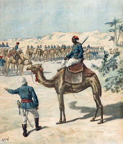 Truppe coloniali francesi da Frederic Theodore Lix