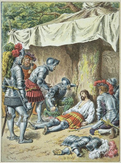 Cavaliere Bayard morto il 30 aprile 1524 a Romagnano da Frederic Theodore Lix