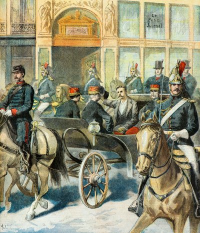 Il ritorno del Presidente della Repubblica Casimir Perier da Frederic Theodore Lix