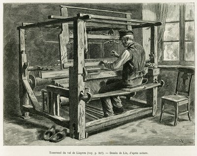 Tessitore della Valle di Liepvre da Frederic Theodore Lix