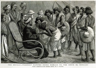 Il Sudan: Nativi amichevoli rendono omaggio allo Sceicco el Morgani, da 