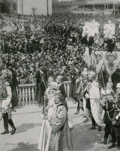 Una scena al Cremlino durante l