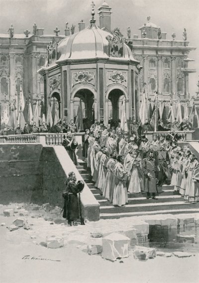 Benedizione della Neva da Frederic de Haenen