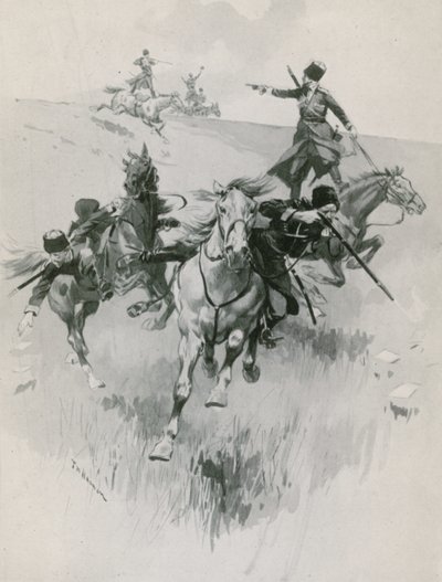 Circassi in esercitazione da Frederic de Haenen