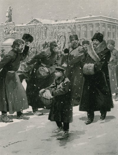 Cocchieri di Nevsky Prospect da Frederic de Haenen