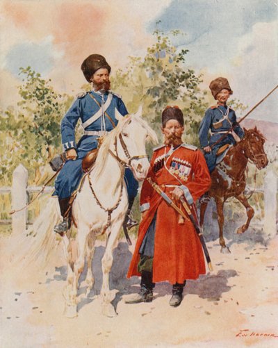 Cosacchi della Guardia e Guardia Imperiale da Frederic de Haenen