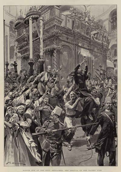 Vigilia di Pasqua al Santo Sepolcro, l